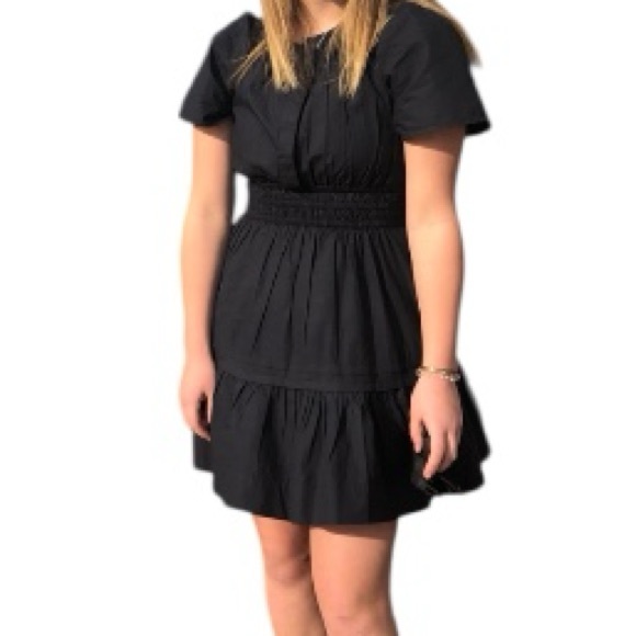 black sequins dress Charming Sequin Mini black beaded dress / Size:M / 6-8 color:mauve